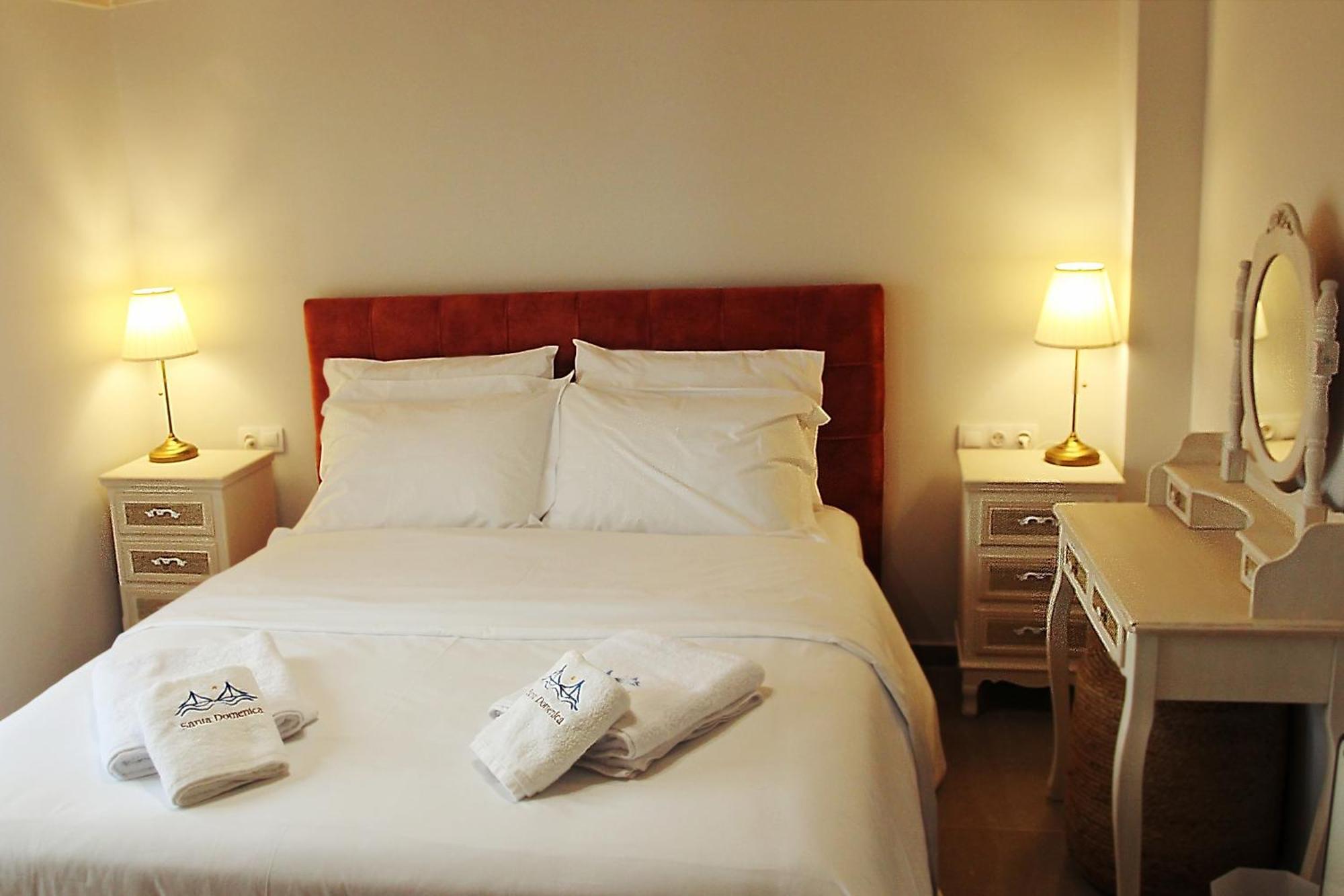 Santa Domenica Nafpaktos - Rooms And Apartments By The Sea Esterno foto