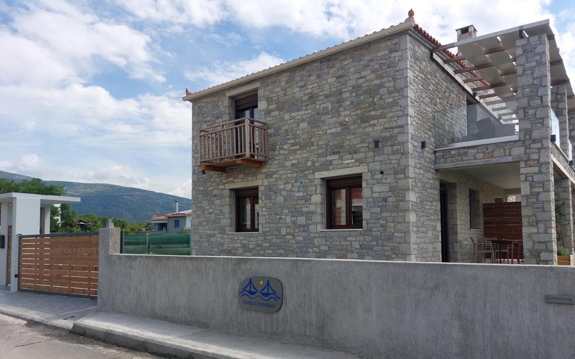 Santa Domenica Nafpaktos - Rooms And Apartments By The Sea Esterno foto