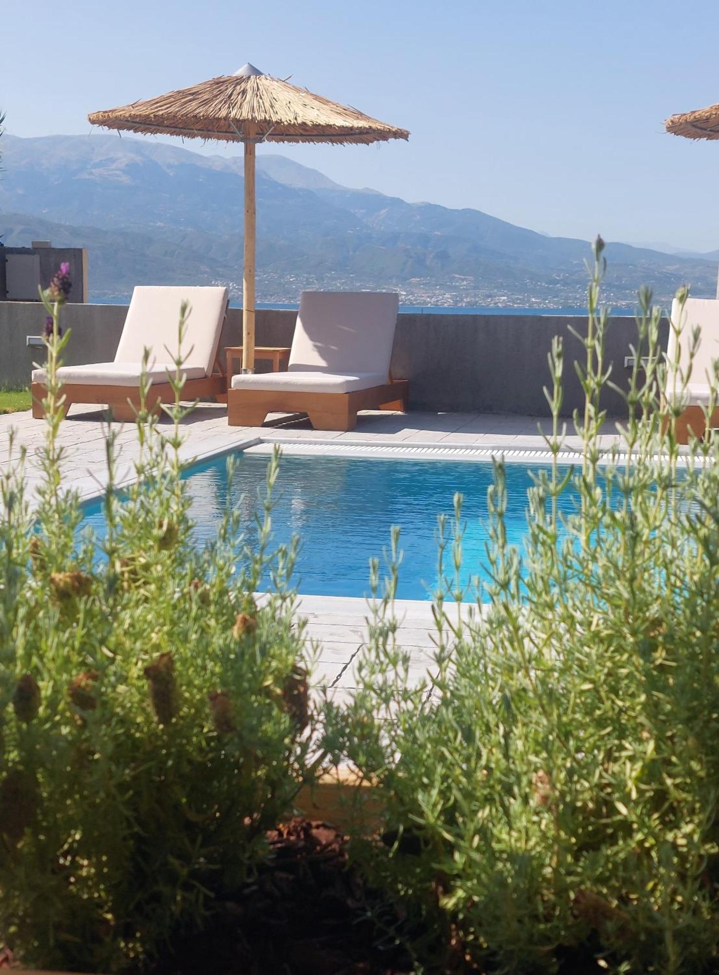 Santa Domenica Nafpaktos - Rooms And Apartments By The Sea Esterno foto